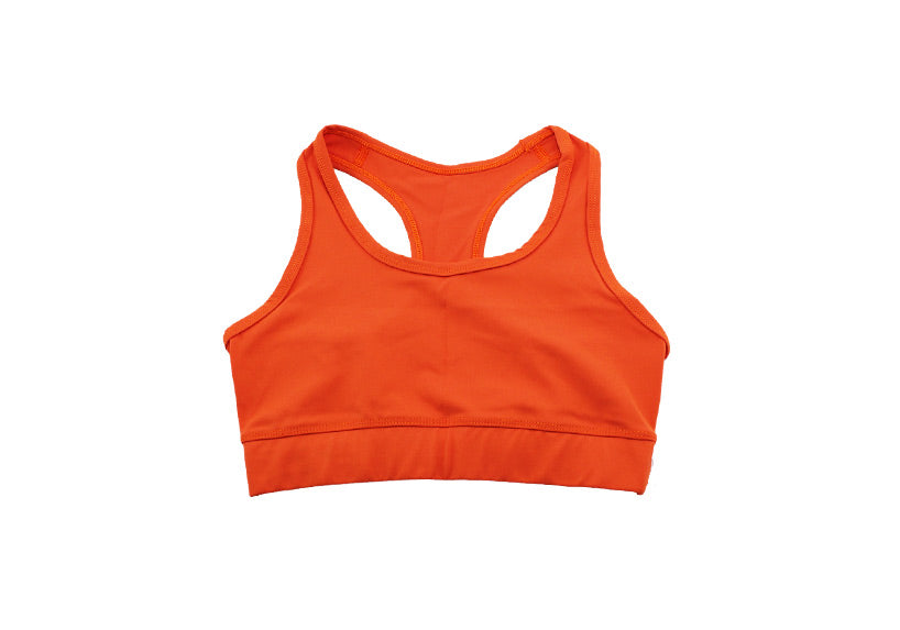 Burnt Orange Premium Sports Bra