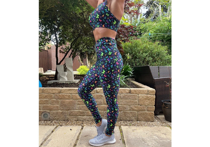 PRE ORDER Winter Butterfly Flutterby Leggings with Pockets