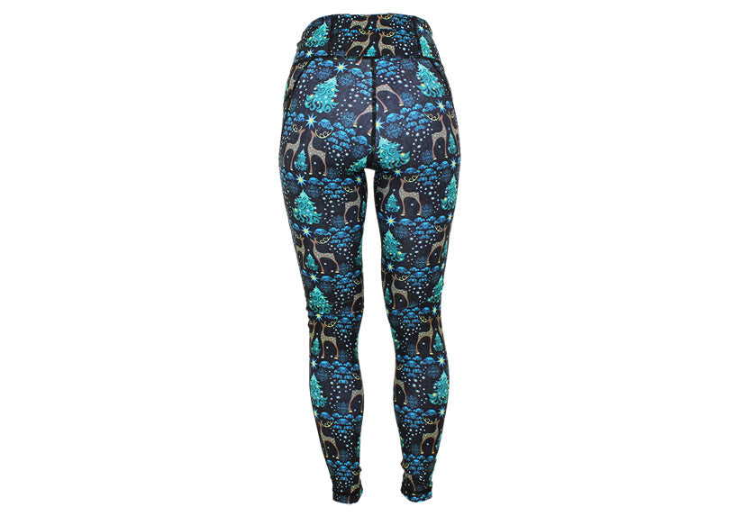 Enchanted Forest leggings with pockets