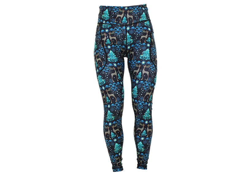 Enchanted Forest leggings with pockets