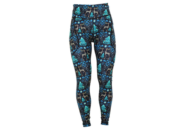 Enchanted Forest leggings with pockets