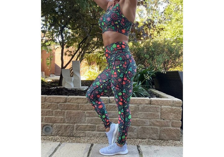 Festive Charms leggings with pockets