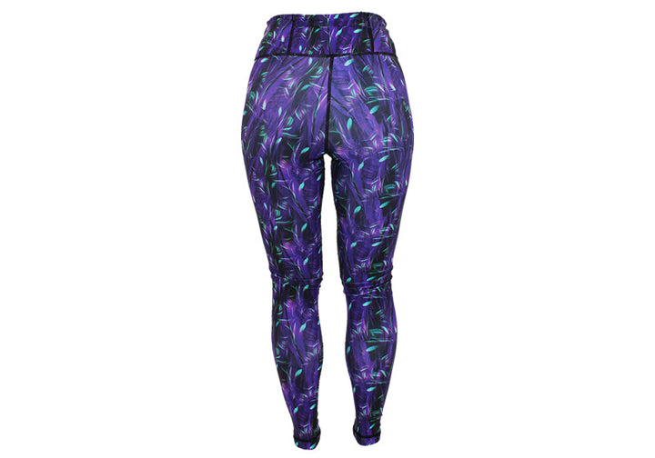 Winter Indigo Whispers Leggings with Pockets