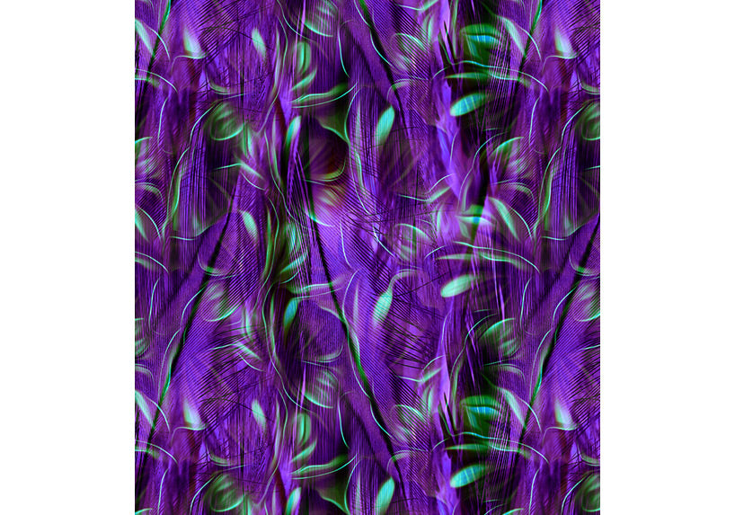 Winter Indigo Whispers Leggings with Pockets