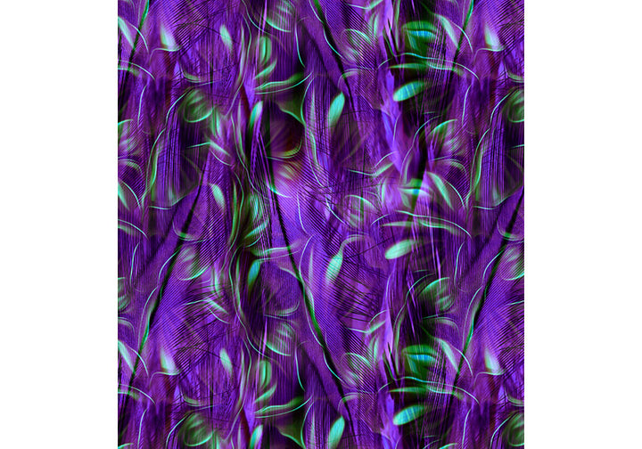 Winter Indigo Whispers Leggings with Pockets