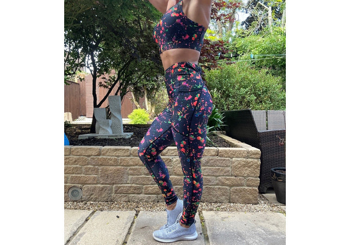 PRE ORDER Winter Ink Riot Leggings with Pockets