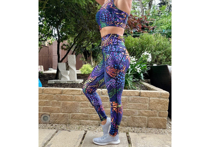 PRE ORDER Winter Primal Leggings with Pockets