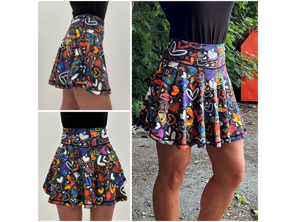 Skorts perfect for running, golf, tennis, squash, fashion and more
