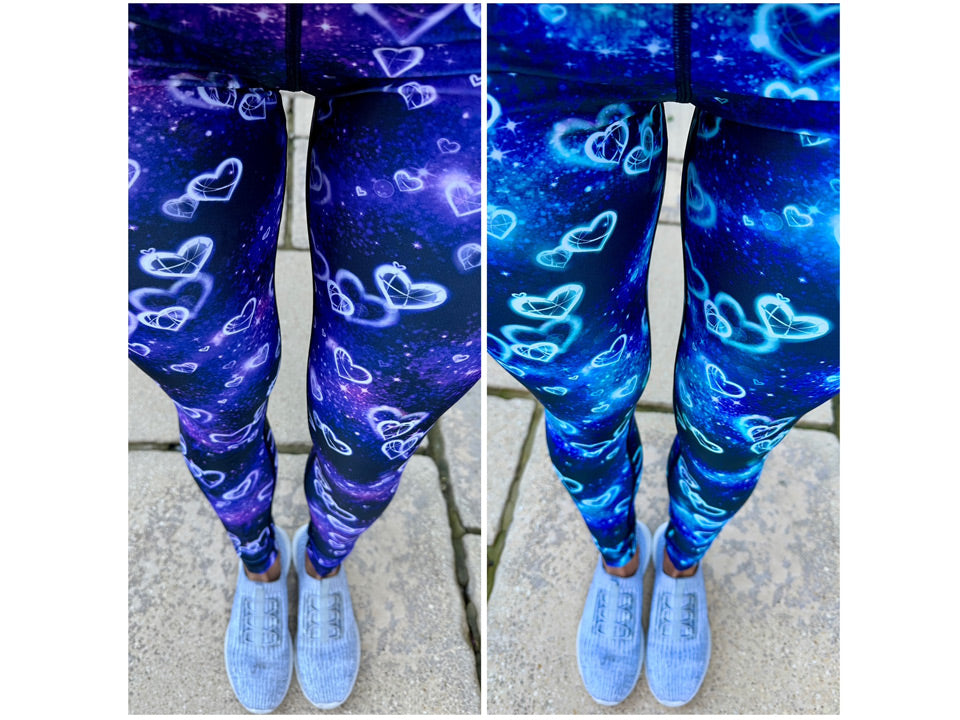 Introducing Blue Galactica & Purple Galactica: Two New Star-Struck Activewear Designs