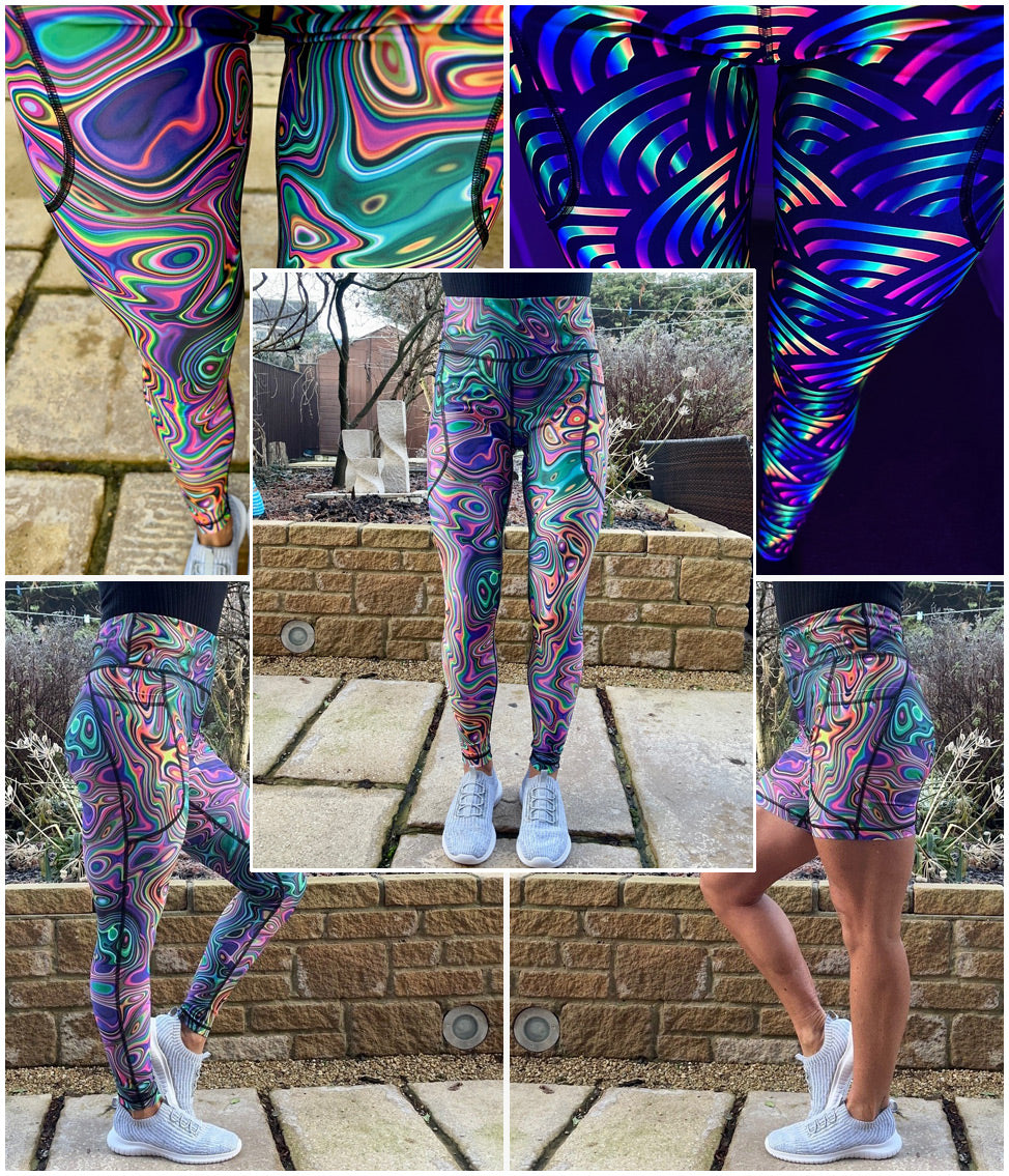 Ravex squat proof high waisted leggings with pockets