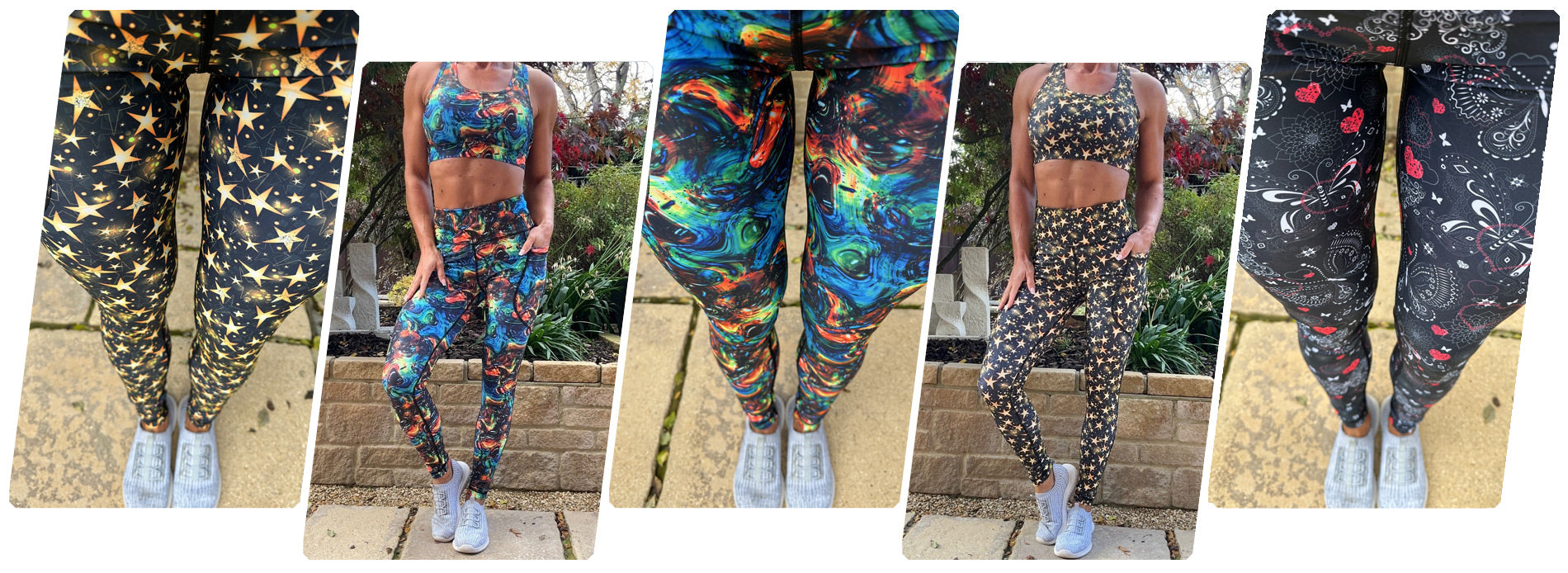 Stargazer, Cosmic Ripples, Midnight Moth Leggings By Sturdy By Design