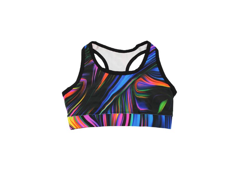 PRE ORDER Paint Swirl Sports Bra