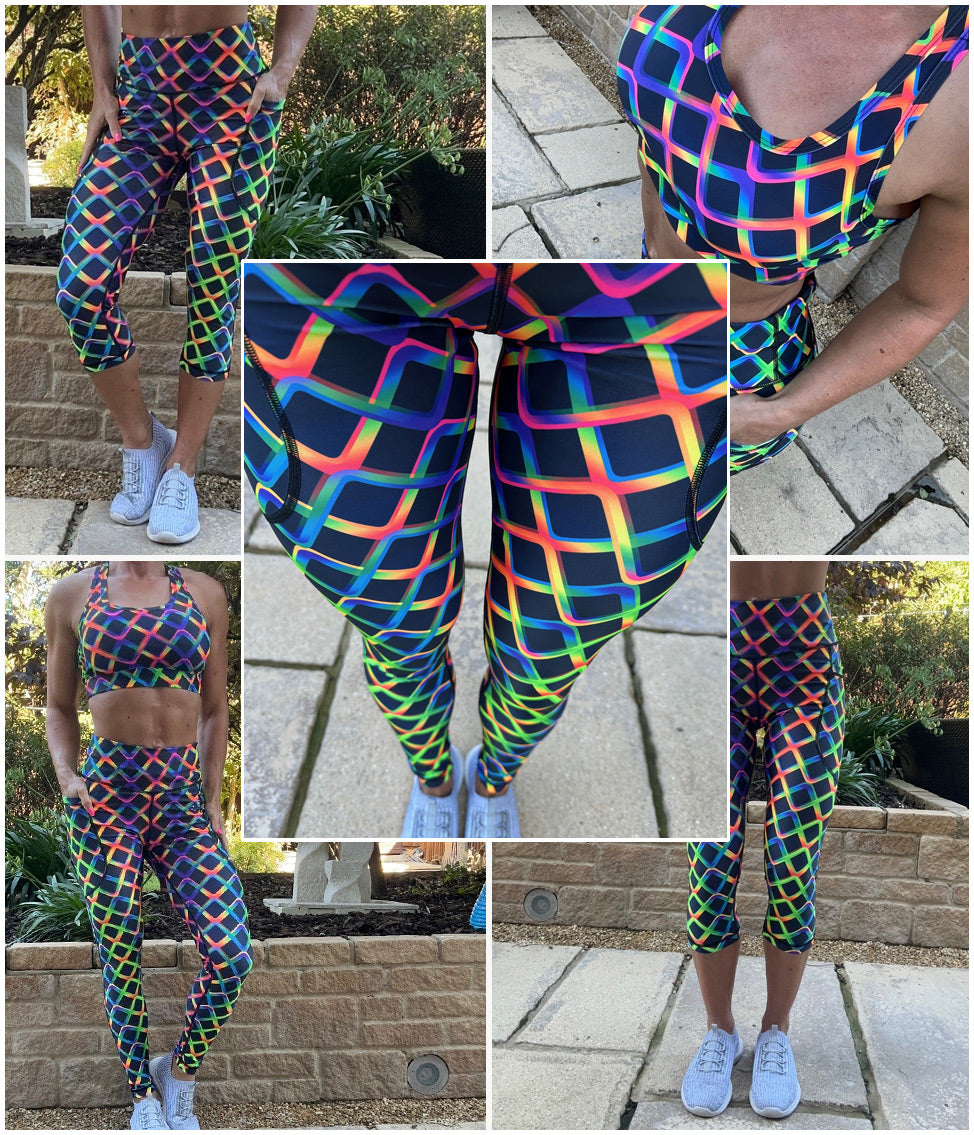 Sturdy By Design Chainlink Leggings