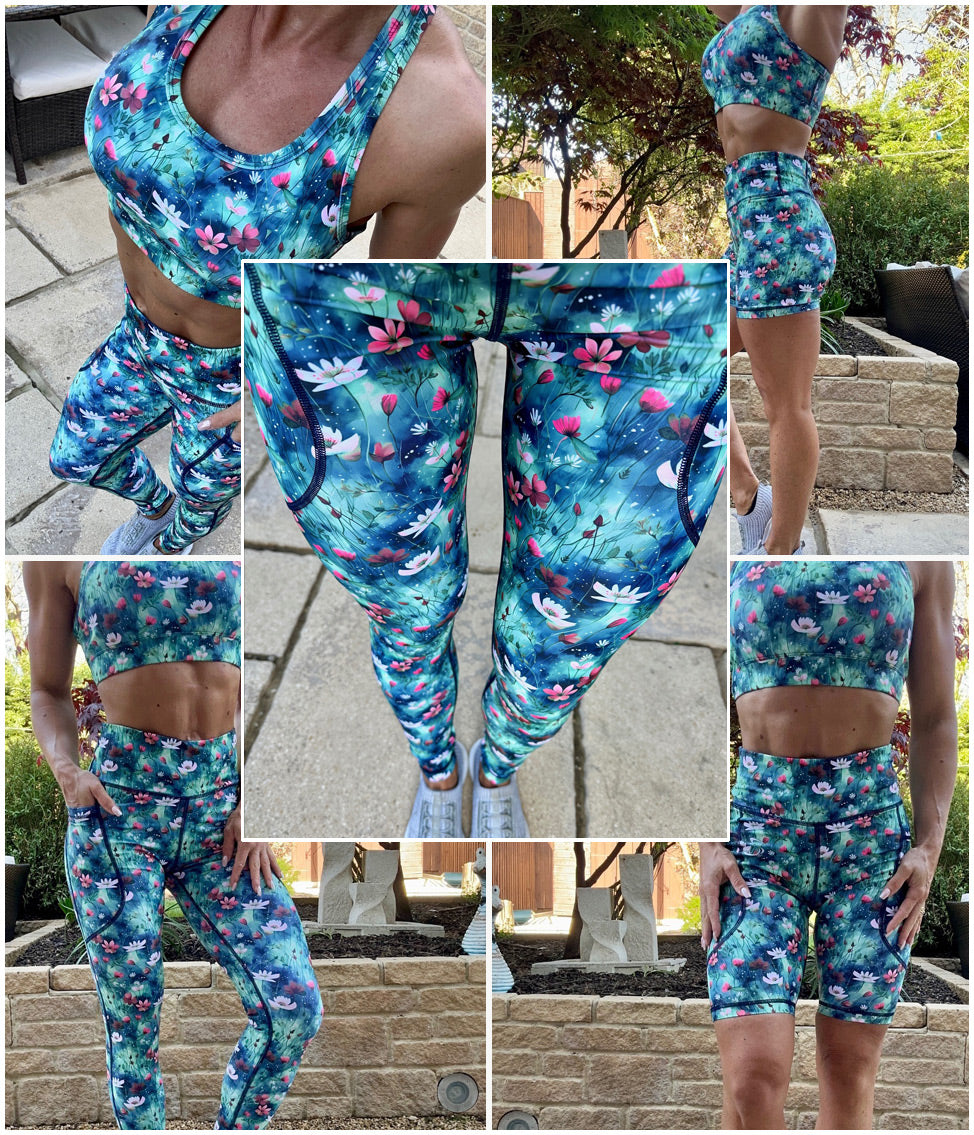 Sturdy By Design Wildflower Leggings