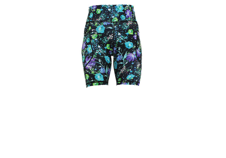 Aqua Flora Long Shorts with pockets