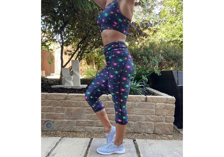 PRE ORDER Capri Arachnaboo Leggings with pockets