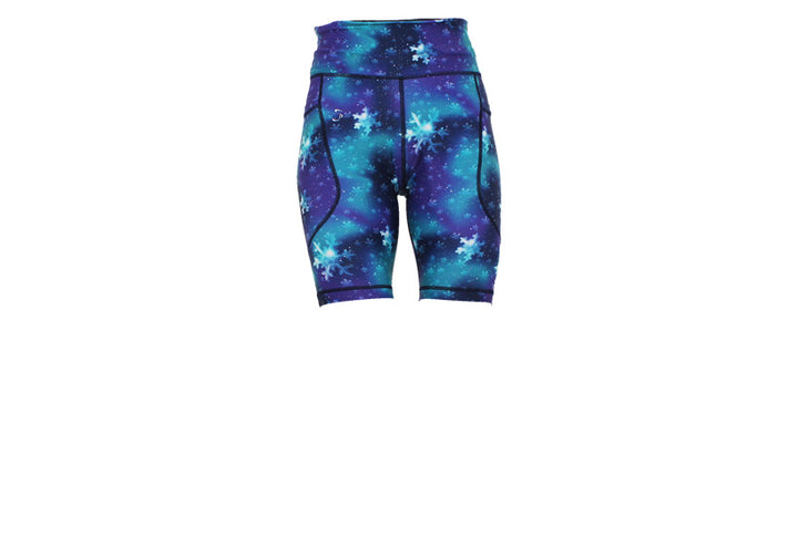 PRE ORDER Arctic Shimmer Long Shorts with pockets