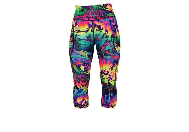 PRE ORDER Capri Aurora Leggings with pockets