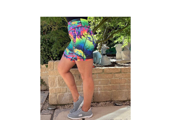 PRE ORDER Aurora Mid Shorts with pockets
