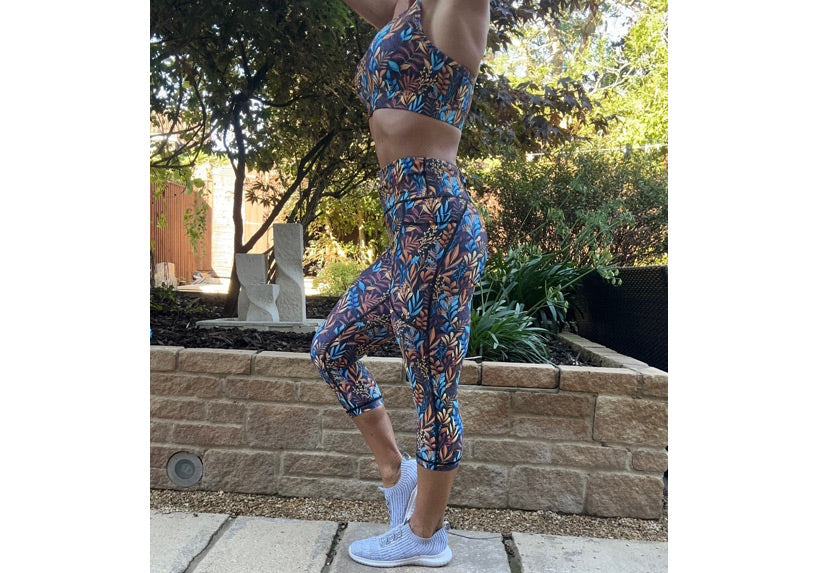 Capri Autumna Leggings with pockets