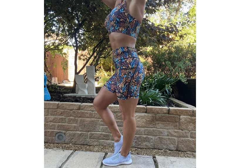Autumna Mid Shorts with pockets