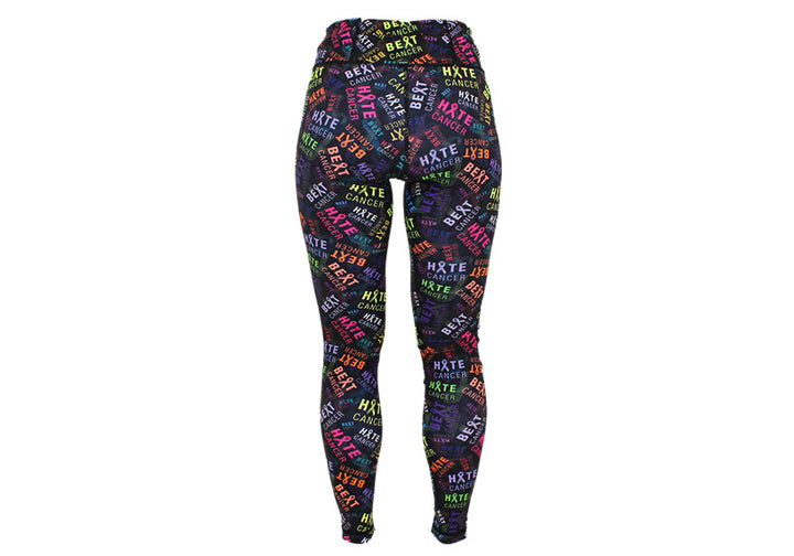 PRE ORDER Winter Beat Cancer Leggings with Pockets