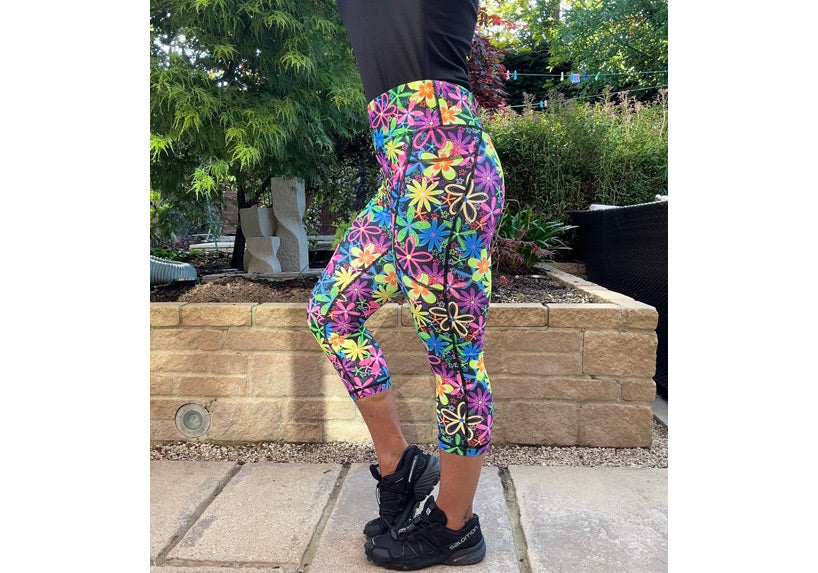 PRE ORDER Capri Blooming Beautiful Leggings with pockets