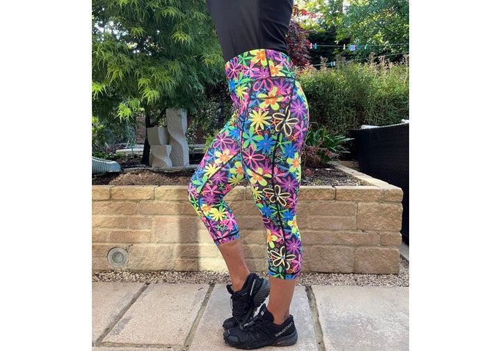 PRE ORDER Capri Blooming Beautiful Leggings with pockets