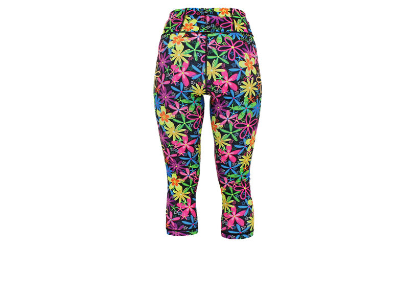 PRE ORDER Capri Blooming Beautiful Leggings with pockets