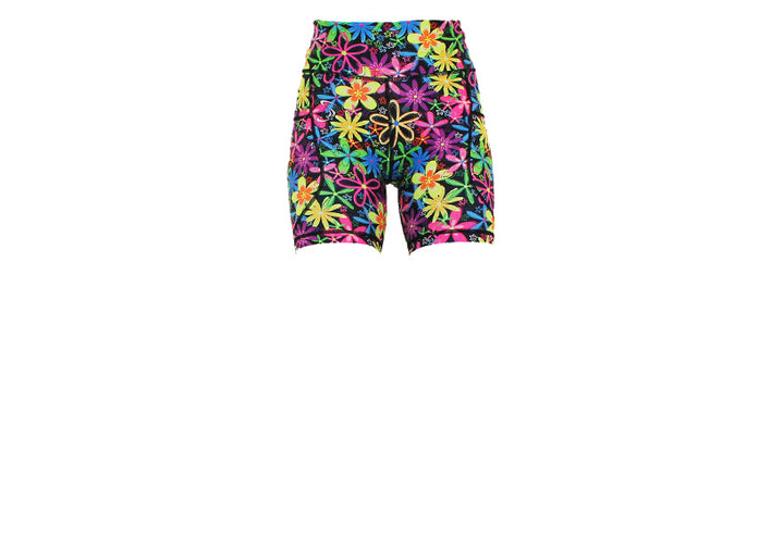 Blooming Beautiful Mid Shorts with pockets