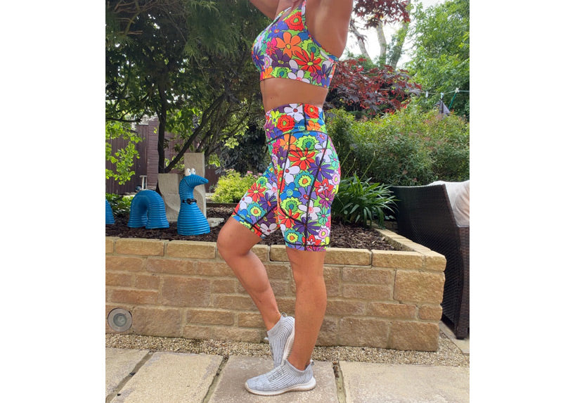 PRE ORDER Bloomzilla Long Shorts with pockets