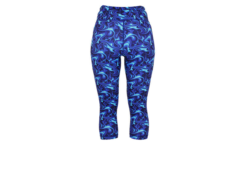 PRE ORDER Capri Blue Lagoon Leggings with pockets