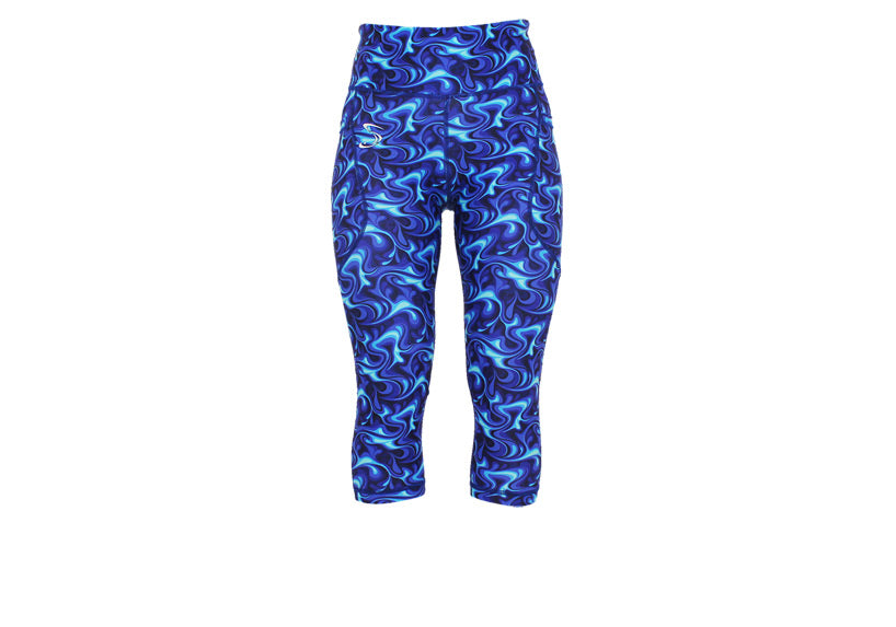 PRE ORDER Capri Blue Lagoon Leggings with pockets