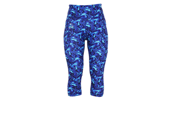 PRE ORDER Capri Blue Lagoon Leggings with pockets