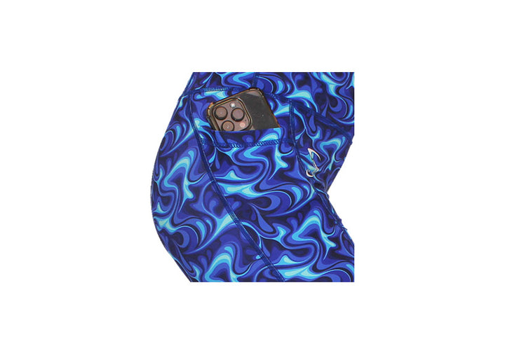 Blue Lagoon Long Shorts with pockets