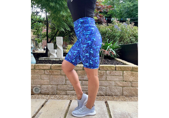 Blue Lagoon Long Shorts with pockets