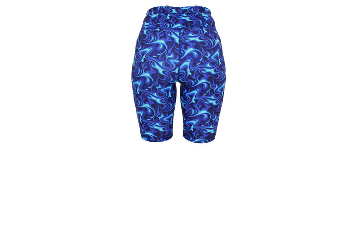 Blue Lagoon Long Shorts with pockets
