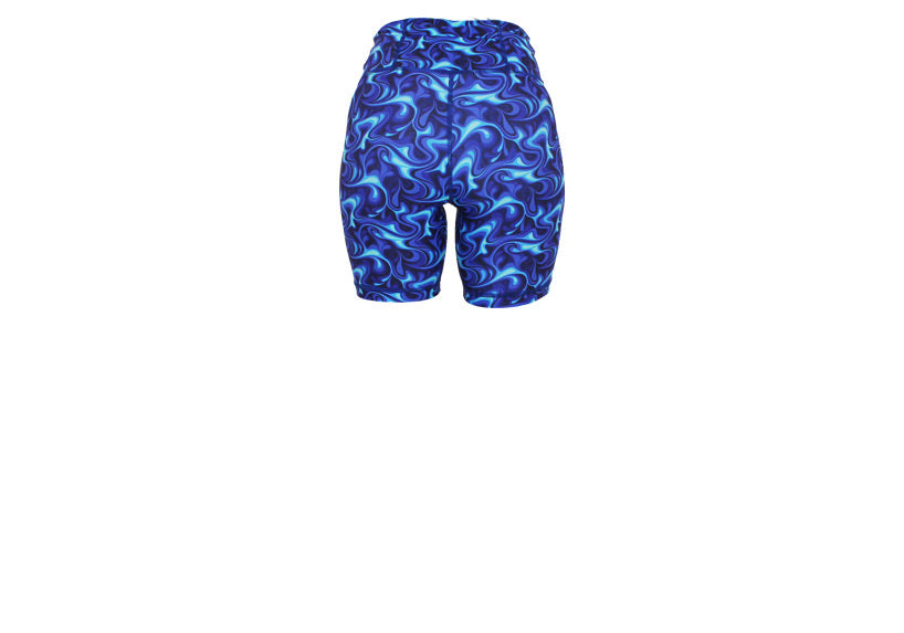 Blue Lagoon Mid Shorts with pockets