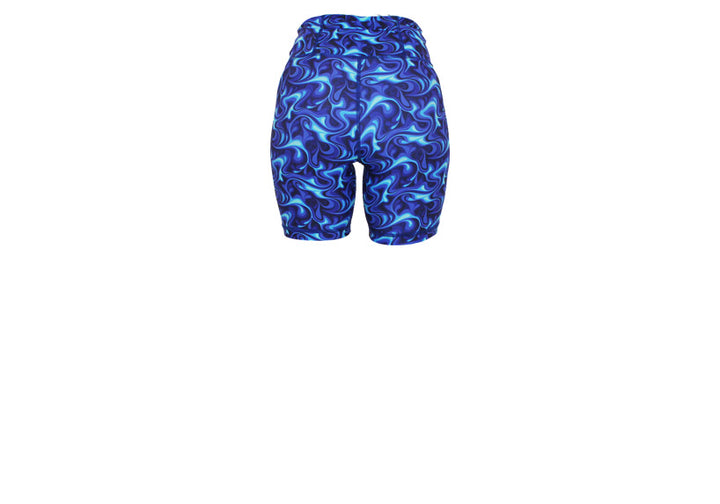Blue Lagoon Mid Shorts with pockets