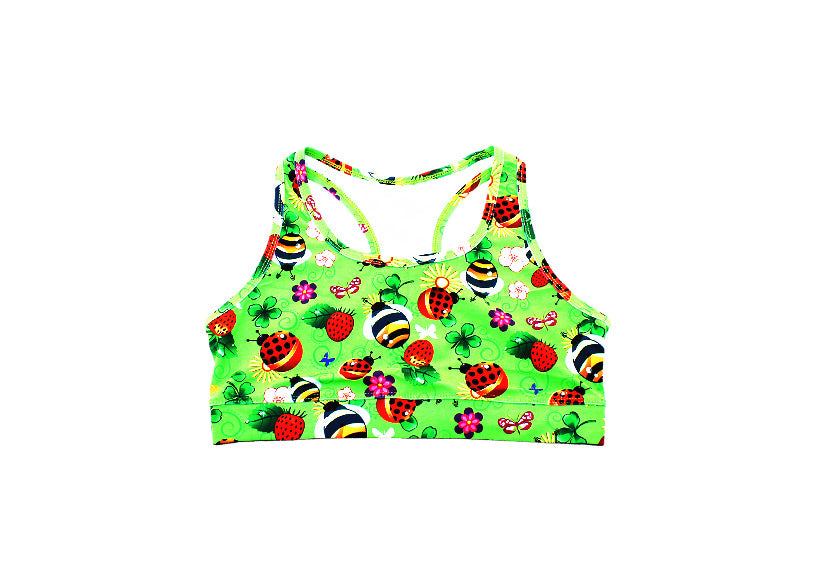 PRE ORDER Bugs n Berries Sports Bra