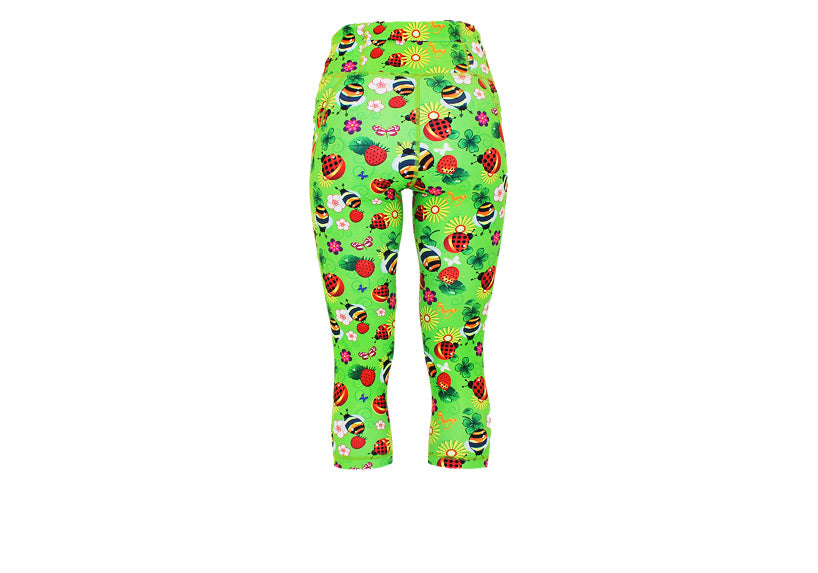 PRE ORDER Capri Bugs n Berries Leggings with pockets