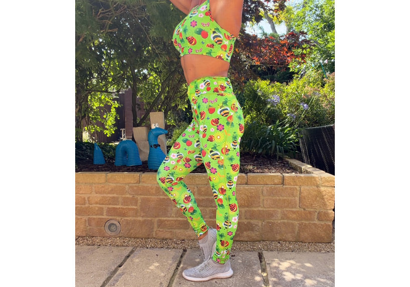 PRE ORDER Bugs n Berries leggings with pockets