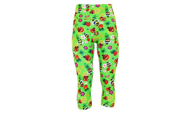 PRE ORDER Capri Bugs n Berries Leggings with pockets