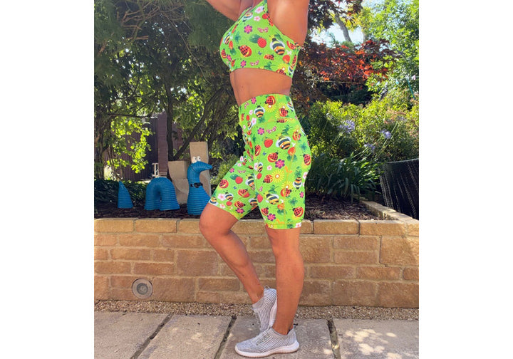 PRE ORDER Bugs n Berries Long Shorts with pockets