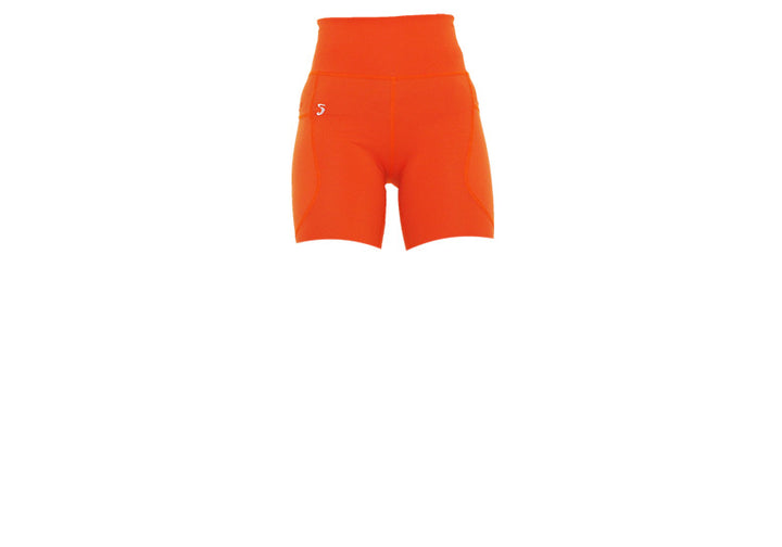 Burnt Orange Premium Mid Shorts with Pockets