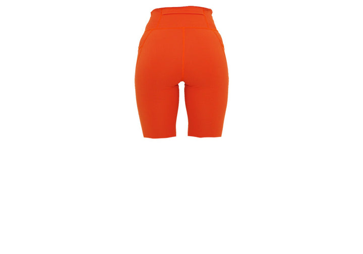 Burnt Orange Premium Long Shorts with Pockets