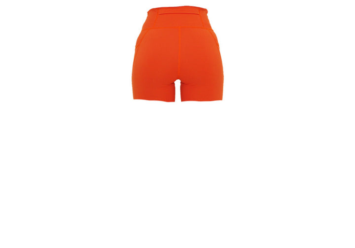 Burnt Orange Premium Short Shorts with Pockets