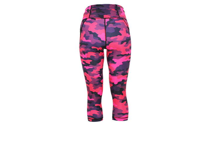 PRE ORDER Capri Camo Crush Leggings with pockets
