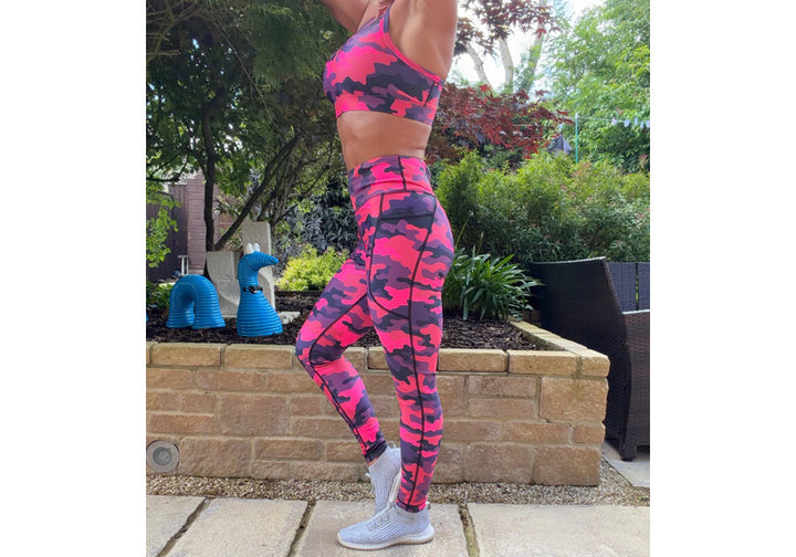 PRE ORDER Camo Crush leggings with pockets