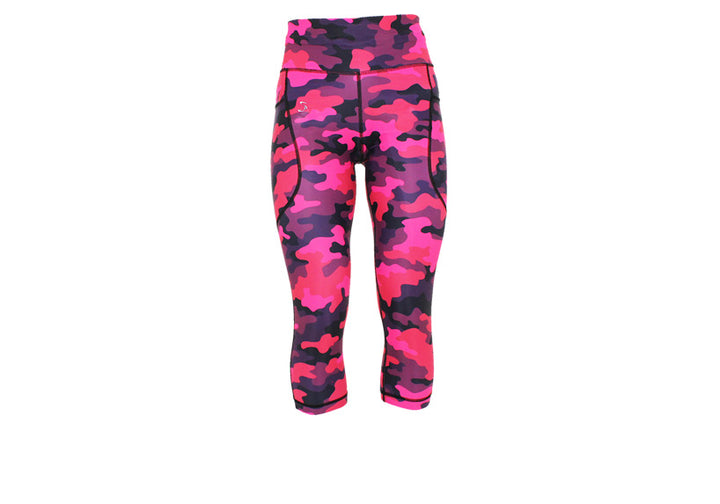 PRE ORDER Capri Camo Crush Leggings with pockets